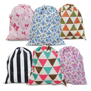 더해피 핸드메이드 패턴 다용도 조리개 가방/파우치/주머니/도시락/식판/발레/슈즈/신발/보조/실내화