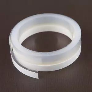 창문 바람막이 외풍차단 문풍지 틈막이 실리콘 투명 문풍지 25mm x 10M