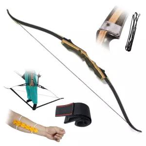 양궁 헌팅보우 삼익세이지 62인치 활세트 (스트링거/암가드/털레스트 포함) 리커브보우 장궁 활 화살 국궁