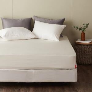 [SDECO]60수사틴 순면 매트커버 호텔침구 EK이스턴킹 화이트