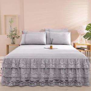 러빙랩 피앙새 로맨틱 레이스 침대커버 Q 150x200cm