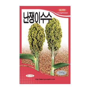 수수씨앗 난쟁이수수 500g 단간종 내도복성 병해 강함