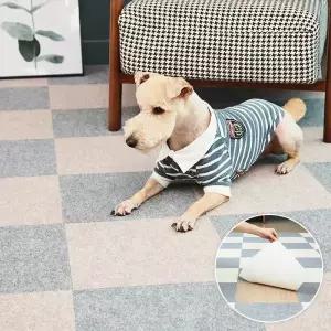 펫아미고 강아지매트 45cm 8매 타일식 흡착 미끄럼방지 / 고양이 슬개골 탈구예방