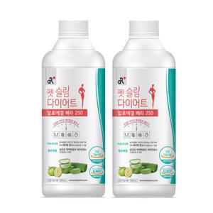 펫슬림 다이어트 알로에겔 베라250 1000mlx2병