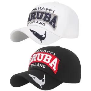 아루바섬 샤크 캡모자/카리브해 낚시 여행 볼캡/월척 대어 바다 낚시캡/남성 여성 스포츠 피싱 야구모자