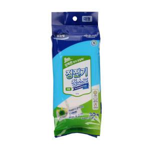 정전기 청소포 대형 30매 청소패드 티슈 물걸레 밀대