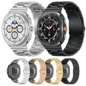 갤럭시워치8 클래식 7 울트라 FE 6 5 4 프로 호환 전용 날개형 메탈 스트랩 밴드 시계줄