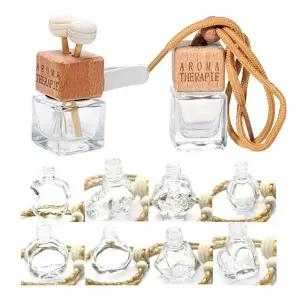 차량용 디퓨저 용기 우드리드 공병 우드사각5ml