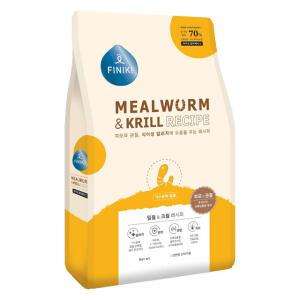 피니키 밀웜&크릴 가수분해사료3.5kg+200g