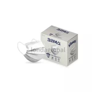 크리넥스 안심케어 마스크 대형 화이트 80개입x2개