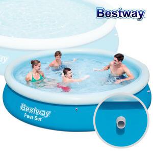 BW 57273 원형 단지 물놀이 풀장 366x76cm