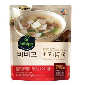 CJ 비비고 소고기무국 500g X 6
