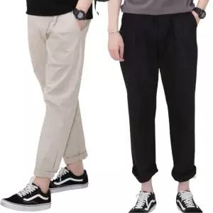 비버리힐즈 폴로클럽 뉴배기팬츠 면 스판 일자 바지 남여공용 TP-1041