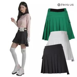 페라어스 여성 언발란스 테니스주름 부분밴딩 골프치마 ASS3JE40