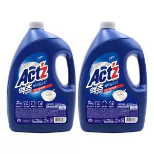 액츠 퍼펙트 베이킹소다 액체세제 용기, 3.3L, 2개