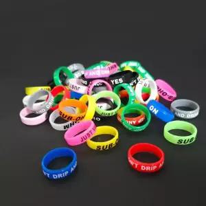 낚시대 미끄럼방지 링 보호 그립 손잡이 쿠션링 고무링 튜닝 13mm 22mm 실리콘 밴드