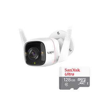 티피링크 Tapo C320WS+128GB MicroSD 메모리카드 CCTV 홈캠 패키지