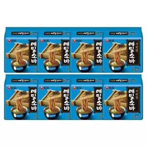 농심 메밀소바, 127g, 40개