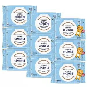 크리넥스 마이비데 카카오 화장실용 물티슈 40매 x9개
