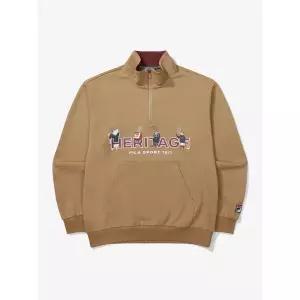 [휠라](김해점)푸빌라 그래픽 반집업  FS2POF4P01X_CAL