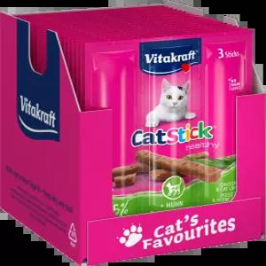 비타크래프트 캣스틱 치킨+캣그라스 18g x 20개 1BOX