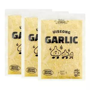 마늘귀신 국산 의성 100% 당일제조 다진마늘 3kg (1kg x 3개)