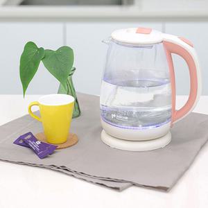 키친아트 내열유리 무선포트 KK-1809G 전기 커피포트 1.8L 강화 유리포트 무선 전기 주전자