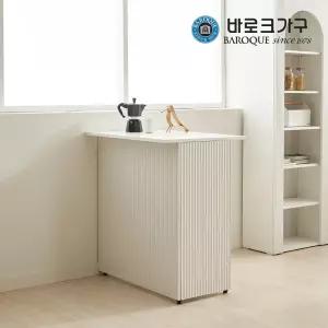 로잉 E0등급 템바 아일랜드식탁 홈바 테이블 800_착불배송