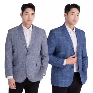 구김없고 시원한 남자 여름 정장 콤비 자켓 남성 양복 신사 회사 마이