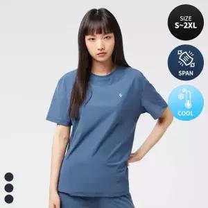 아키클래식 트리코트 에어쿨러 루즈핏 A로고 반팔티셔츠 5color