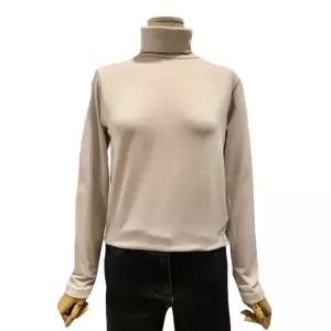 [롯데백화점]abfz 솔리드 기모 긴팔 폴라 티셔츠 APZ1HK33A