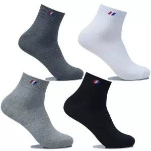 [스프리스] 뒤틀림방지 남자캐주얼양말 단목 4켤레 SP1003_P349023185