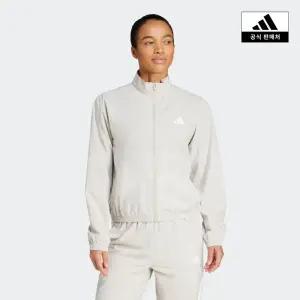 [아디다스](의정부점)[아디다스코리아공식] 트레인 에센셜 3S 우븐 재킷 [JE6173]