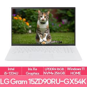 LG전자 그램15 15ZD90RU-GX54K 13세대 인텔 i5 램16G NVMe256G WIN11 사무용 대학생 노트북 추천 EU