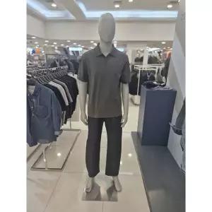 [지오지아]2025년S/S냉감 소로나원사반팔 오픈카라 티ABF2TT1102