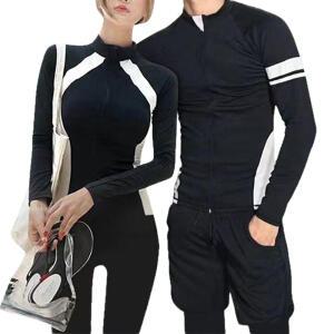 TLB 블랙리프 남녀커플 집업 래쉬가드 수영복 5종 3종세트