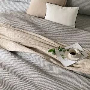 까사리빙 _Q 광목 피그먼트 충무식 스프레드 1종