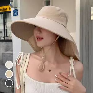 [1+1] 자외선차단 플랩캡 남녀공용 초경량 햇빛가리개 모자 컬러3종