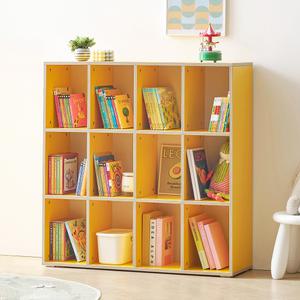 집무드 에이드 3단 4칸 눈높이 책장 아기 책꽂이 수납장 800