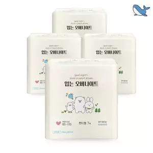 춤추는고래 대용량 입는 오버나이트 팬티형 7P x 4팩 (28매)