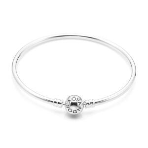 [판도라] 여성 모먼트 뱅글 실버 팔찌(590713)