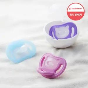 더블하트 소프트버디 올실리콘 통잠 쪽쪽이 1+1+전용케이스포함 (택2)