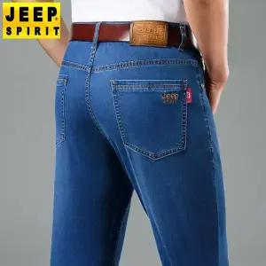 지프 스피릿 남성 봄 여름 스판 얇고 편안한 캐주얼 청바지 J8022