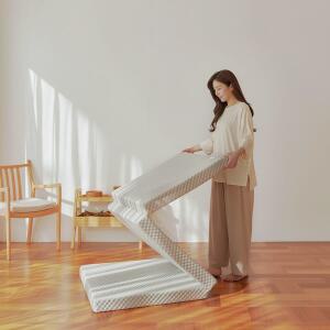 [스너그홈] 3단 접이식 천연라텍스 매트리스 토퍼 7.5cm SS 하드