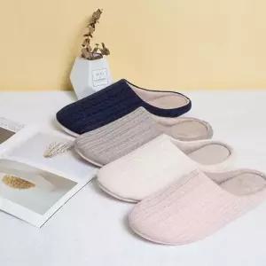 고품질 니트 털 실내슬리퍼 실내화 거실화 사무실 슬리퍼 털신 (WFI3V6O)