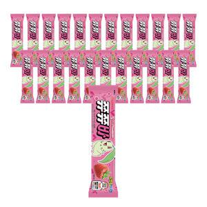 [슈팅냉동] 롯데웰푸드 쮸쮸바 딸기, 130ml, 24개