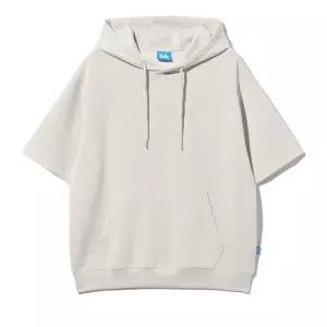 [롯데백화점]유씨엘에이 남녀공용 쿠션지 반팔 후디[UB3ST97]