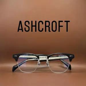 오늘출발 애쉬크로프트 카포티 47사이즈 홀컴 C.2 블랙/실버 ASHCROFT CAPOTE 하금테 패션뿔테 연예인안경