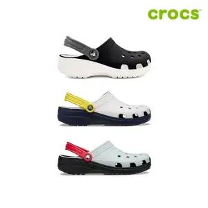 [크록스 정품] 클래식 레트로 스포츠 클로그 공용샌들 211281 3종 택1