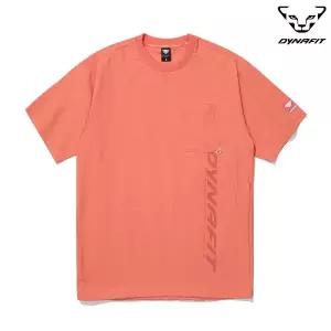 [다이나핏](강남점)세미오버핏 공용 VASTO (바스토) 반팔티 (Coral) YUM24230P6 _GNWT